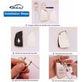 thumbnail image 4 of LAICAIW for Chevy Key Fob Cover with Keychain 6 Buttons Soft TPU Car Keys Shells Compatible with 2021 2022 Chevrolet Suburban Tahoe GMC Yukon Key Fob Protector (BCK-6D), 4 of 6