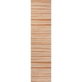 thumbnail image 2 of JONATHAN Y SANTA MONICA 2 x 8 Runner Rug, Castara Wavy Stripe - Orange/Cream, SMB205B-28, 2 of 9