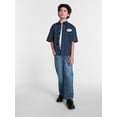 thumbnail image 2 of Weekend Academy Boys Cropped Cotton Poplin Work Shirt, 2 of 5