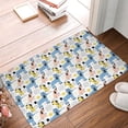 thumbnail image 6 of Bingfone Poodle Dog Door Mat 16"x24" Front Entrance Non-Slip Low Profile Washable for Entryway, 6 of 7