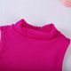 thumbnail image 3 of Camisetas de Yoga de Manga Corta para Mujeres de Verano de Color Sólido Casual Cómodas Camisetas Deportivas Roscadas, 3 of 6