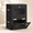 Black-Large - 2 Pack, variant on Medium Fabric Storb- Closet Shorganizer With Open Window 2 Pack Baskets For Shelves Stackable Decorative Boxes Home Dorm Black 13.7" X 9.8"