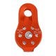 thumbnail image 5 of Soidarity Polea de cuerda lateral para escalada en roca, poleas de rodamiento de bolas para exploración de montañismo, equipo de rapel, carpas Naranja, 5 of 6