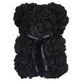 thumbnail image 2 of Oso de flor del día de San Valentín, oso en forma de rosa de 25 cm, regalo de Navidad, regalo de flor rosa, diseño exquisito, 2 of 8