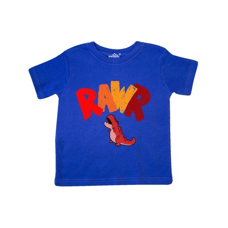 

Inktastic Lil Red Tyrannosaurus Rawr Gift Toddler Boy or Toddler Girl T-Shirt