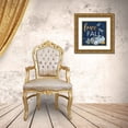 thumbnail image 3 of Wang, Melissa 26x26 Gold Ornate Wood Framed with Double Matting Museum Art Print Titled - Indigo Harvest IV, 3 of 4