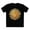 Black, variant on Sun Shirt, Shirt with Sun, Tee Shirt with Gold Sun