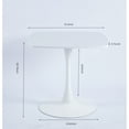 thumbnail image 3 of Holaki Square Dining Table Set for 4, 5-Piece Farmhouse Dining Table with 4 Chairs for Dining Room & Coffee Shop & Small Spaces, 3 of 6