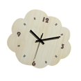 thumbnail image 4 of deevoka Wall Clock Creative Design Modern Wall Hanging Clock for Cafe Office Kitchen Irregular Shape, 4 of 9