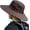 Coffee, variant on Mens Sun Hat Summer Outdoor UPF50+ UV Protection Waterproof Wide Brim Bucket Hats Foldable Boonie Cap for Fishing Hiking Garden Beach Safari Gray
