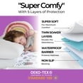 thumbnail image 4 of Funda para colchón Hygge Supplies, protector para entrenamiento para ir al baño, 132 x 91 cm, 4 of 6