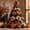 #10N Moonlit BlackCat, variant on DIY Halloween Quilted Fabric Tree Kit 3D Patchwork Seasonal Décor Craft, Includes Materials & Instructions for Beginners, One Size