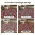 thumbnail image 7 of ODIKA 2'x3' Ultra-Soft Accent Mat, Geometric Faded Mosaic Irregular Grid Crisp Long Abstract Contrast None Washable, Bare feet friendly, Easy Care Indoor rug for Bedside, Footrest, 7 of 7