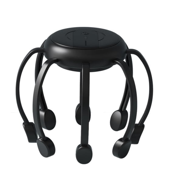 Electric Scalp Massager – Automatic Octopus Head Massage Tool for Hair & Scalp Comfort, Promotes Relaxation, Soothes Tension & Tiredness, with 8 Massage Heads, Scratchers, and 360° Massage Design