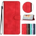 thumbnail image 6 of Designed for Samsung Galaxy Z Fold 4 Case Wallet, Flip Folio Cover with PU Leather Adjustable Stand Credit Card Holders Slots Wrist Strap Magnetic Closure Case for Samsung Galaxy Z Fold 4, Red, 6 of 6