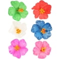 thumbnail image 2 of Eease 6pcs Hibiscus Flower Hair Clips for Women Girls Party Favors, 2 of 6