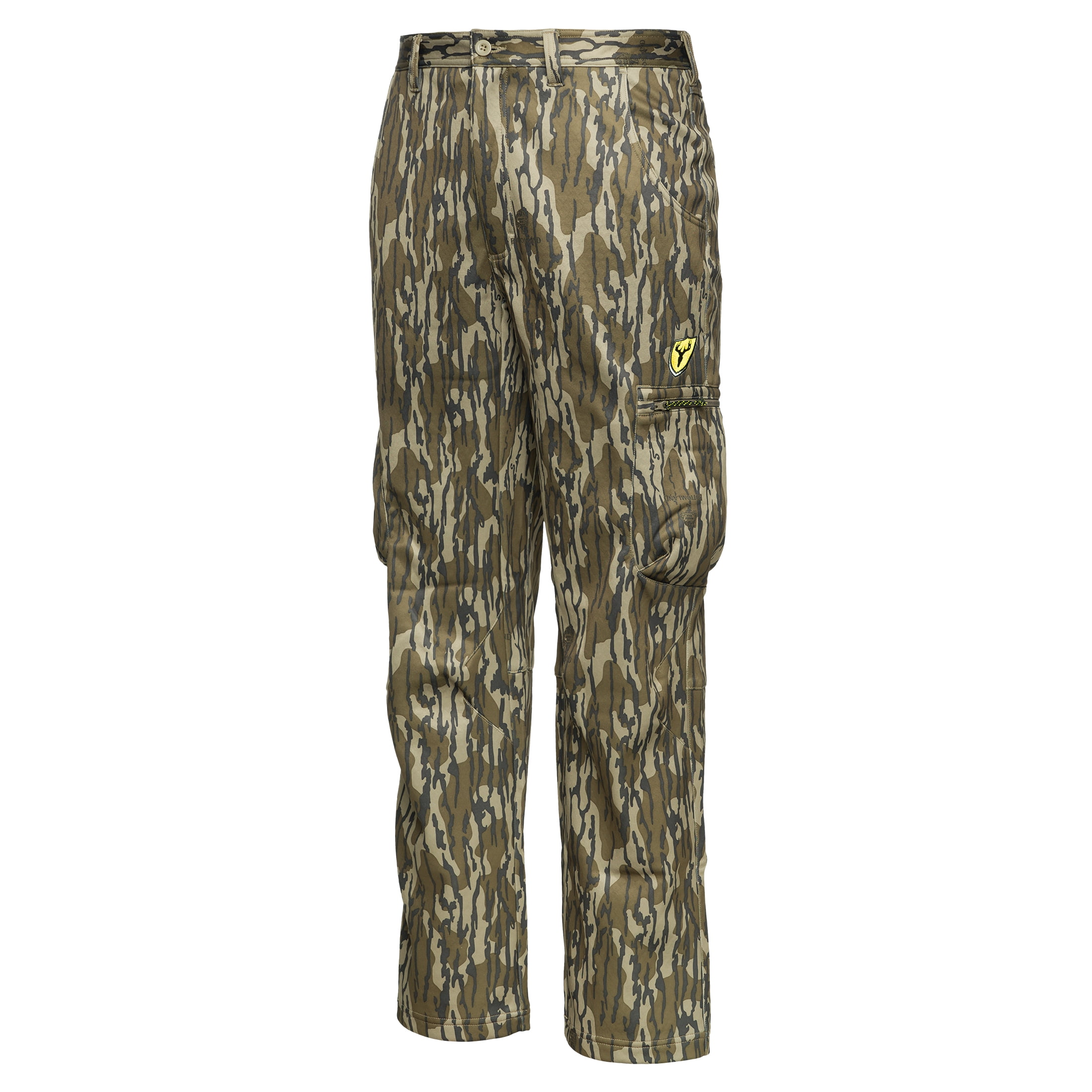 Blocker Outdoors Shield Series Silentec Pants, Camo Hunting Clothing for Men (Mossy Oak Bottomland, 3X-Large)