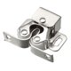 thumbnail image 4 of Pestillo de rodillo doble Uxcell para puerta de muebles con gancho tono plateado, 4 of 5
