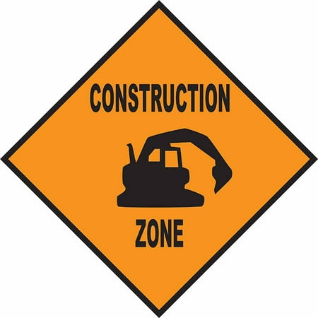 Sign Construction Zone Sign Art