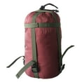 thumbnail image 3 of Masteelf Nylon Compression Bag for Camping Hiking with Reinforced Straps and Tidy Stitching Dark Red, 3 of 8