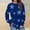 Dark Blue, variant on Fznquz Crewneck Fall Sweatshirts for Women Black Winter Long Sleeve Pullover Tops Loose Fit 2025 Casual Fall Clothes