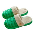 thumbnail image 3 of Vedolay Slippers Women Winter Slippers Comfortable And Lightweight Shoes for Women Green,39, 3 of 5