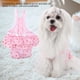 thumbnail image 1 of Pantalones con tirantes sanitarios menstruales de puntos dulces transpirables de algodón para cachorro de perro mascota (rosa, S), 1 of 11