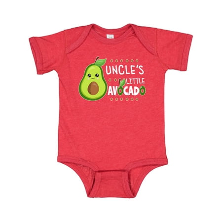 

Inktastic Uncle s Little Avocado with Cute Baby Avocado Gift Baby Boy or Baby Girl Bodysuit