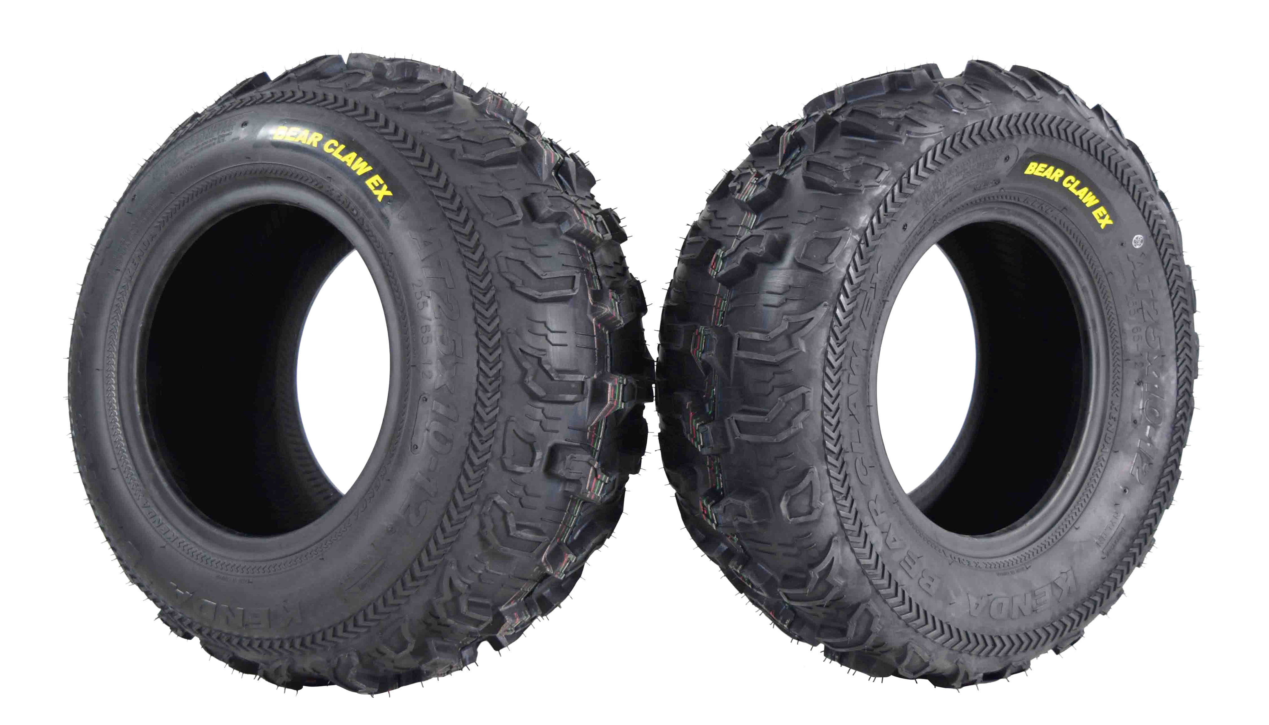 Kenda Bear Claw EX 25x1012 Rear ATV 6 PLY Bearclaw 25x10x12 Tire (Two