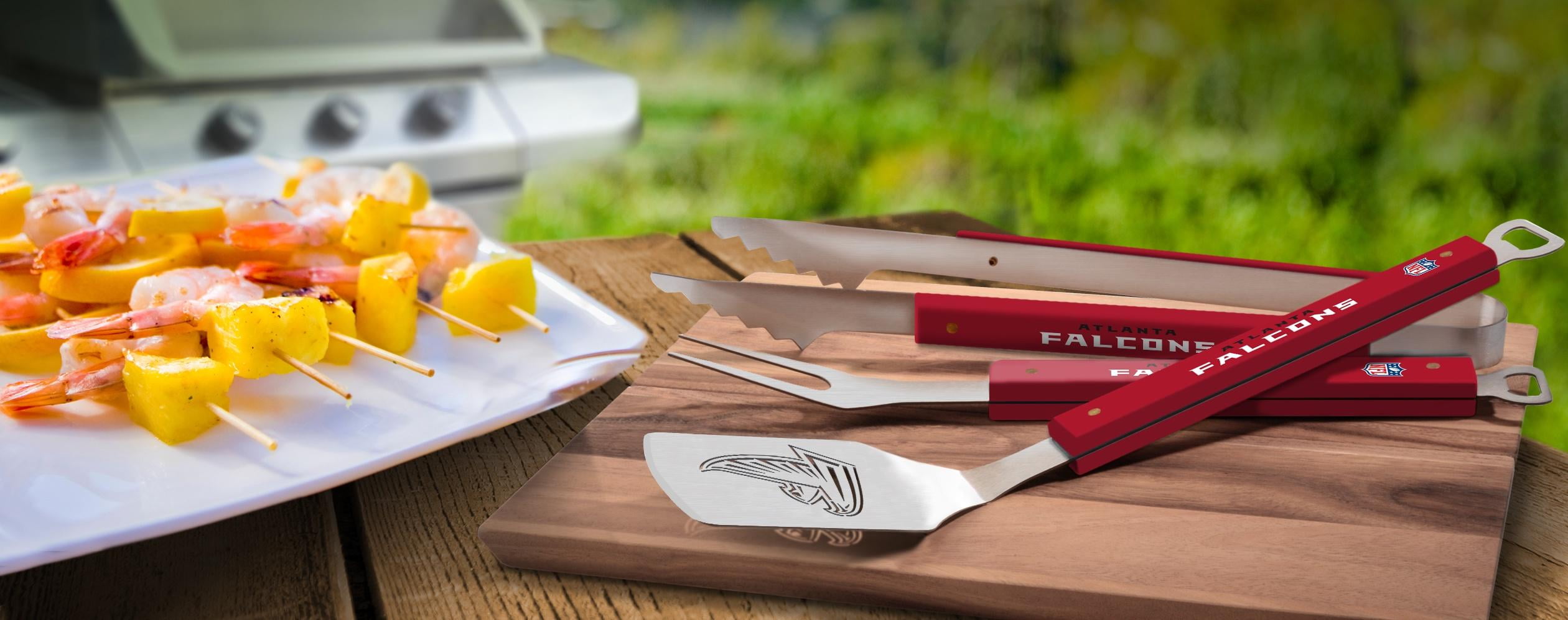 YouTheFan NFL Atlanta Falcons Spirit Series 3pc BBQ Set