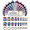 Rainbow, Screw Fit, variant on 37PC Ear Stretching Kit with Aftercare Balm - Complete Beginner Set Gauges for Ears 14G-00G - Silvertone Stainless Steel Tapers Single Flare Plugs Tunnels - Dead Stretching Lobe Men Women