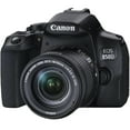 thumbnail image 2 of Canon EOS Rebel 850D / T8i DSLR Camera w/ EF-S 18-55mm Lens + 2Pc 64GB Memory Card + Tripod + Photo And Video Editor & More, 2 of 5