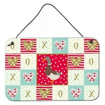 Carolines Treasures CK5290DS812 8 x 12 in. Saxony Sachsenente Duck Love Wall or Door Hanging Prints