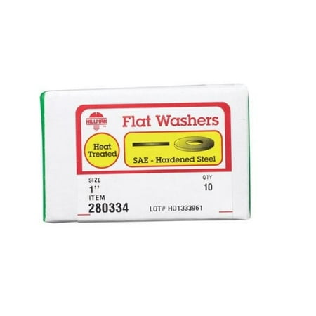 

280334 1 in. Zinc Dichromate Sae Flat Washer