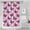 Butterfly and Daisy Pink Pattern, variant on Butterfly and Purple Orange Pattern Modern Waterproof Shower Curtain Set with 12 Hooks, Washable Decorative Bathroom Shower Curtain