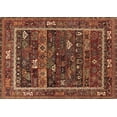 thumbnail image 1 of Ahgly Company Indoor Rectangle Oriental Brown Industrial Area Rugs, 2' x 3', 1 of 4