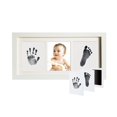 thumbnail image 1 of Hermoso kit de huellas de manos y marco de fotos con huella para recién nacido, juego de obsequios exclusivo para baby shower para registro, decoración de caja de recuerdos memorable, decoración de p, 1 of 5