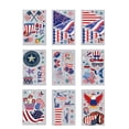 thumbnail image 1 of Pegatinas Para Decoración De Ventanas Del Día De La Independencia, Adhesivos Reutilizables Y Extraíbles Para Decoración De Ventanas De Coche Y Oficina En Casa 94 Uds. Speravity HA035065-00, 1 of 6