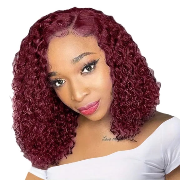 Short Lace Curly Hair Wig for Women