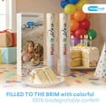 thumbnail image 5 of PrimePure Confetti Poppers, Biodegradable Multicolor Paper, 2 Pack, 5 of 7