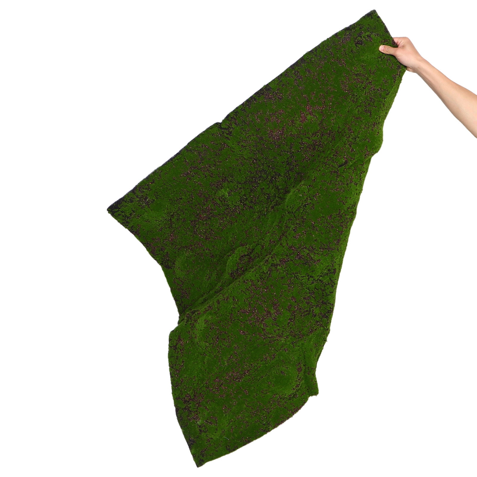 OUNONA Realistic Artificial Moss Carpet Mat for Weddings, Events, Home Decor, Faux Greenery Rug for Indoor and Outdoor Use