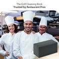 thumbnail image 4 of Avant Grub 8"x4"x3.5" Black Grill Cleaning Brick Pumice Stone Scraper, 1 Pack, 4 of 5