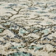 thumbnail image 5 of Mohawk Home Mallorqui Low Pile Latex Backed Stain and Fade Resistant Floral Blue Indoor Area Rug, 5' 3" X 8', 5 of 9