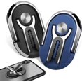thumbnail image 1 of 2 Pices(noir + Bleu) Support De Tlphone De Voiture,anneau Support Telephone Multifonctionnel 360 Rotatif, Peut Tre Utilis Pour La Sortie D'air De, 1 of 5