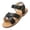 Black, variant on Ymyiu Kids Sandals Girls Dress Shoes Sandals Toddler Sparkly Princess Flats for Party Little Kid Walking Shoe Size 12 (Black,Little Kids 12)