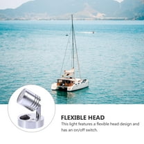 Soimiss 1Set RV Interior Ceiling Light Aluminum Saving Round Design for RV Yacht