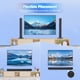 thumbnail image 3 of Barra de sonido GEOYEAO de 2.2 canales y 32 pulgadas con subwoofer dual para Smart TV, 3 of 9