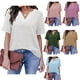 thumbnail image 5 of Blusa Minnieouse con Cuello en V para mujer color Negro XXL, 5 of 5