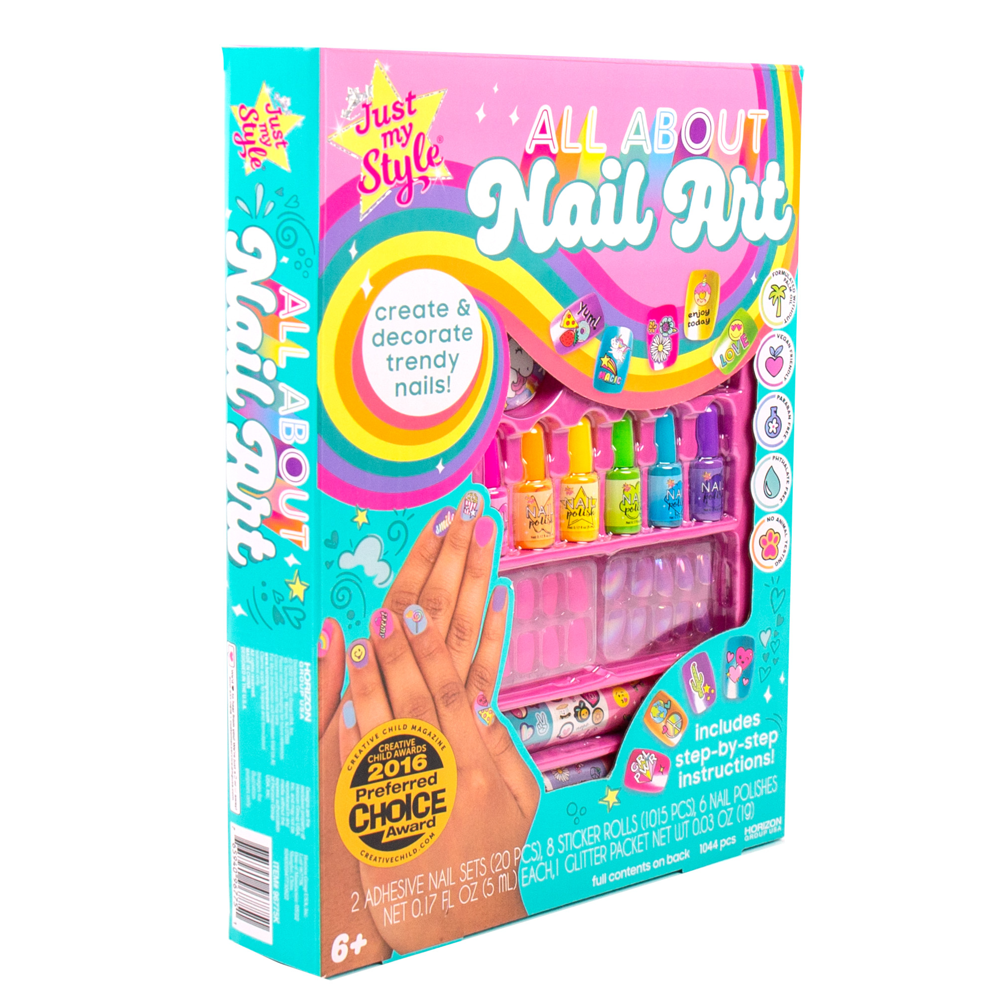 Just My Style® All About Nail Art, Boys and Girls, Child, Ages 6 ...