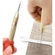 thumbnail image 4 of GROOFOO 4 Pack Automatic Center Punches, 5 Inch Brass Spring Loaded Center Punches with Adjustable Tension, Punch Machine with Cap, Hand Tool for Metal, Wood, Plastic, 4 of 6